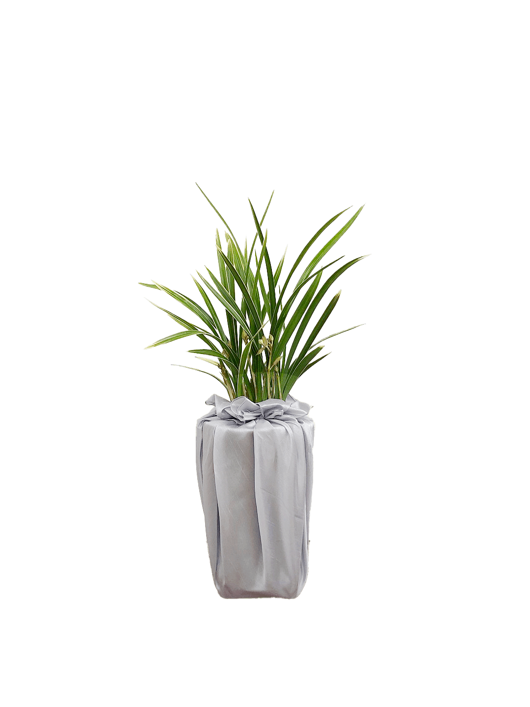 황용금-원통 블랙+회색 보자기